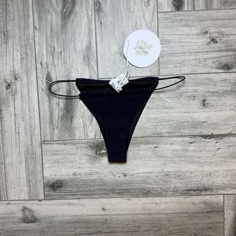 Princess Polly Black Swim Bottoms
